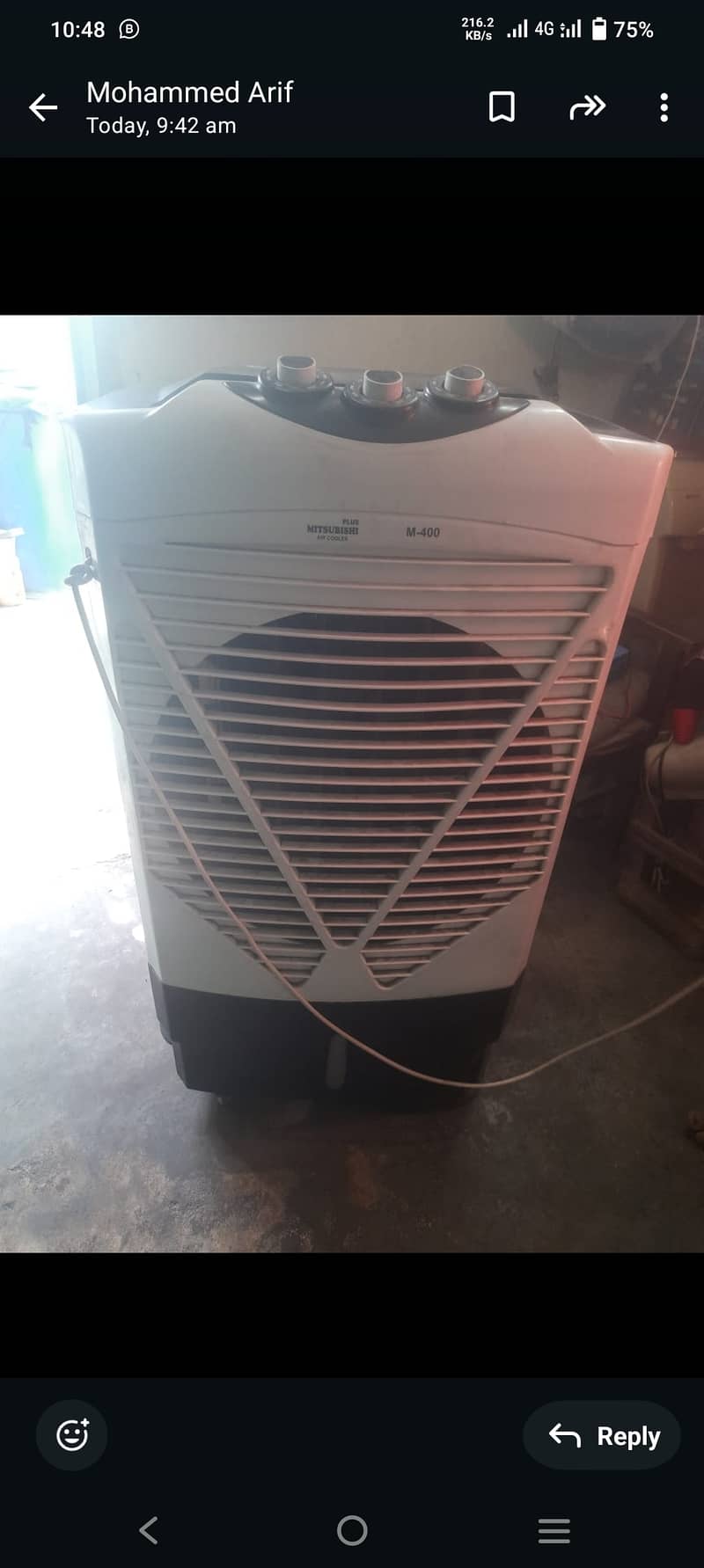 Mitsubishi Room Air Cooler 1