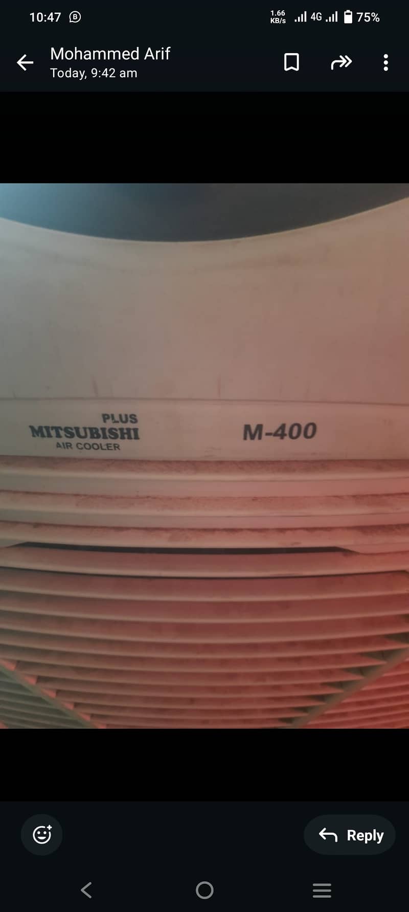 Mitsubishi Room Air Cooler 2