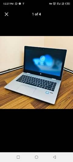 Hp touch screen i5 8th generation Ram 8gb ssd 256 0