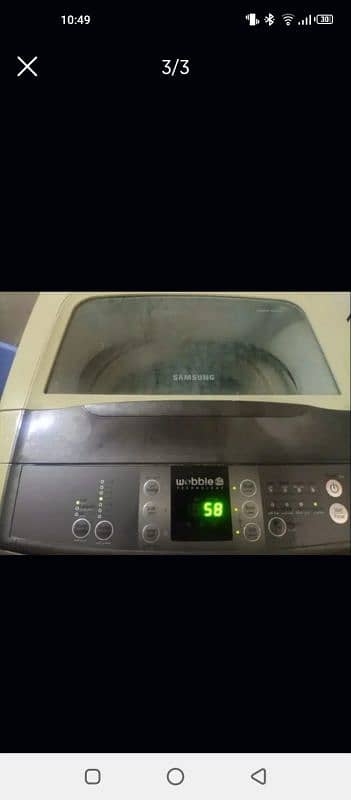 Automatic washing machine top load 0