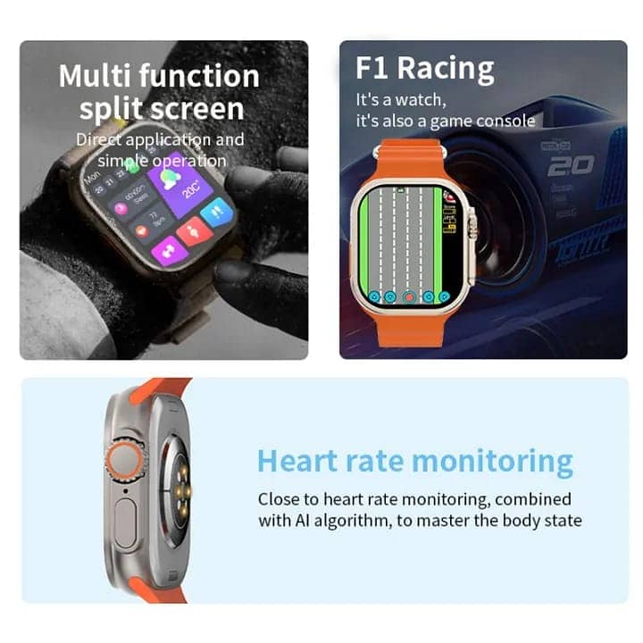 *i9 Max Ultra Smart Watch |  Smart Watch | Causal  Watch* 6