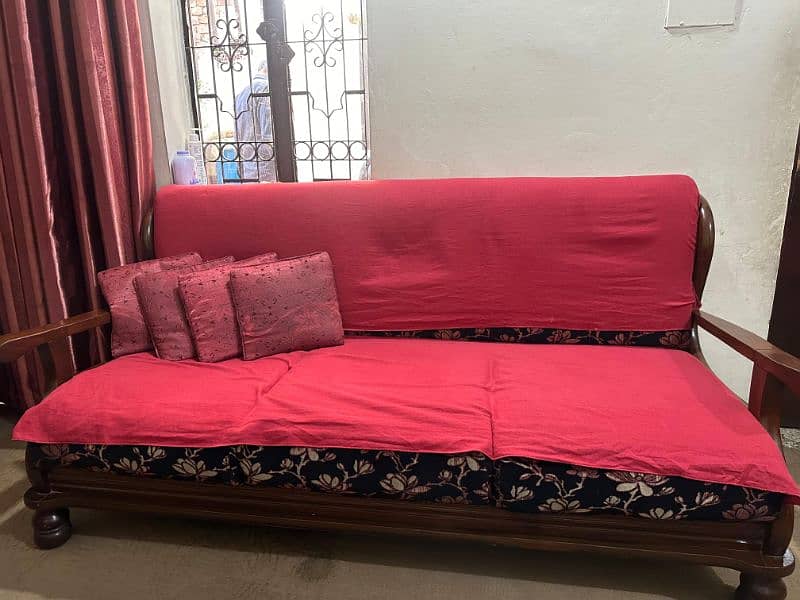 full sofa set good condition 0