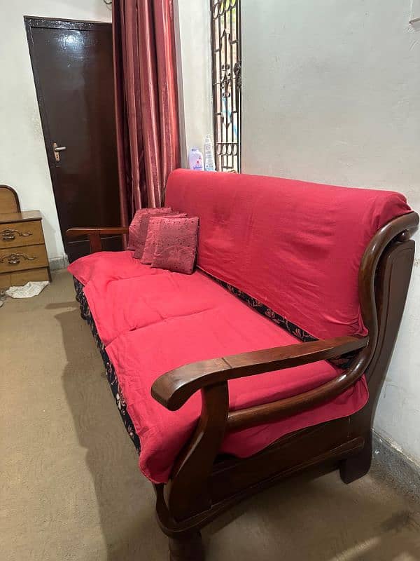 full sofa set good condition 6