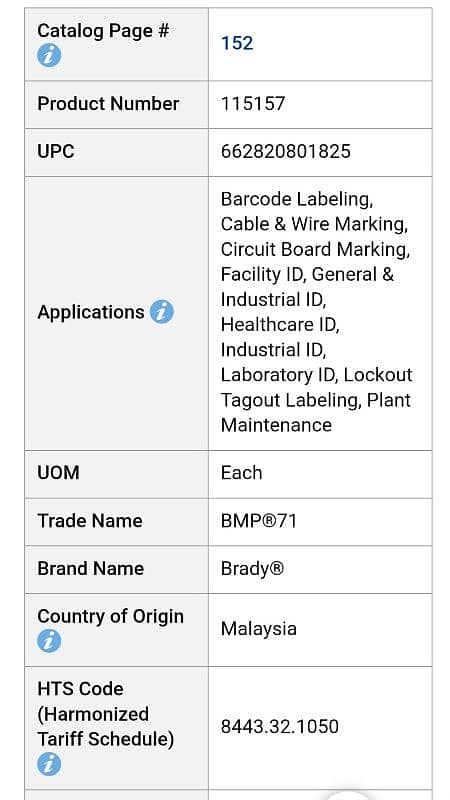 BMP 71 Label Printer 8