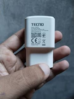 Tecno Spark 10 pro 18W box pulled fast adapter