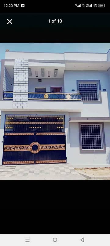 Pelican homes Rafi qamar road New brand Spanish 5 marly double story house for sale 9