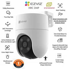 Ezviz H8c Pan & Tilt Wi-Fi Camera Outdoor