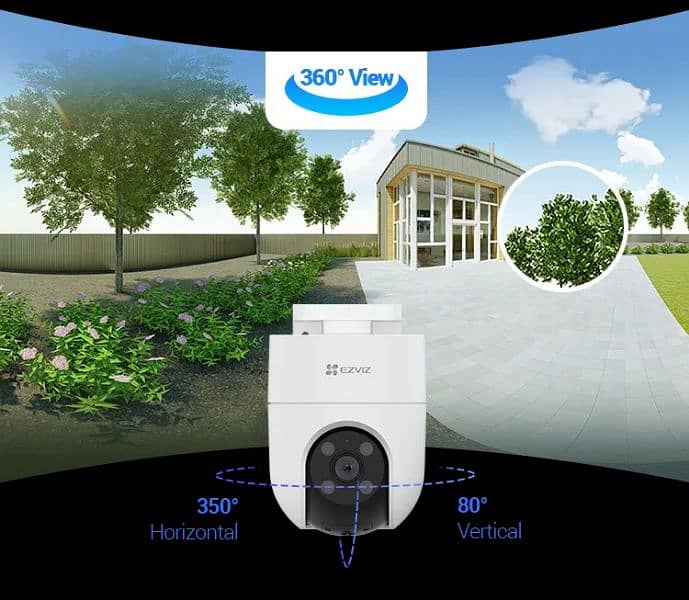 Ezviz H8c Pan & Tilt Wi-Fi Camera Outdoor 3