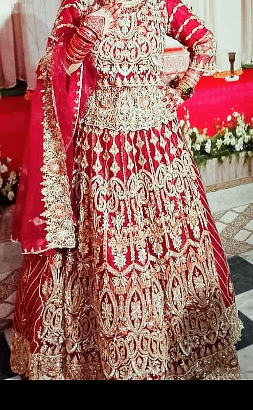 Bridal Lehnga / Bridal Dress / Wedding Dress / Nikkah Dress 1