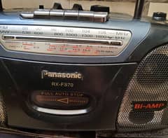 Panasonic radio taperecorder