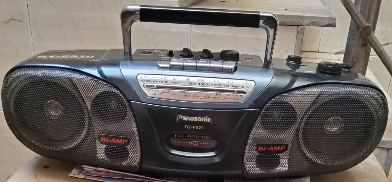 Panasonic radio taperecorder 1