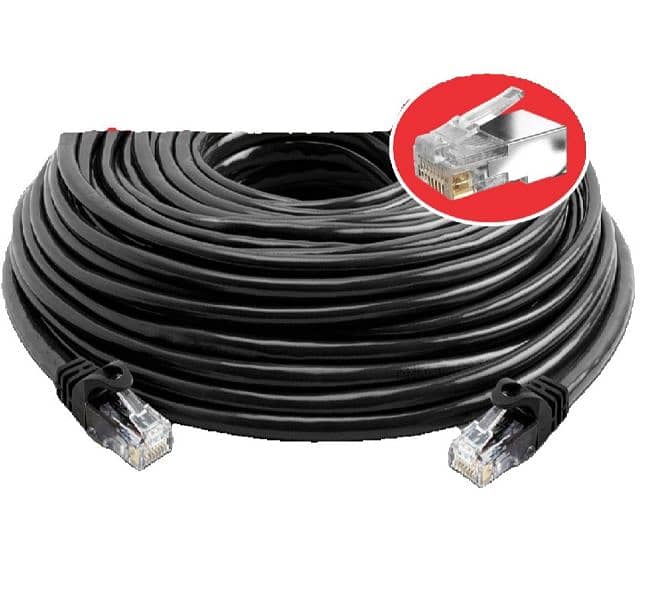 High speed Ethernet cable 130 feet / 40m CAT 6 2