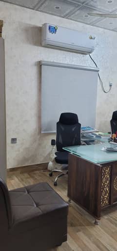 400 sqyds 150ft Mian Gulzar e Hijri Road showroom / office for rent in State Bank Employees CHS 0