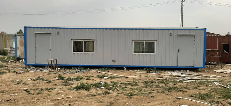 prefab double story building marketing office container office portable toilet 13