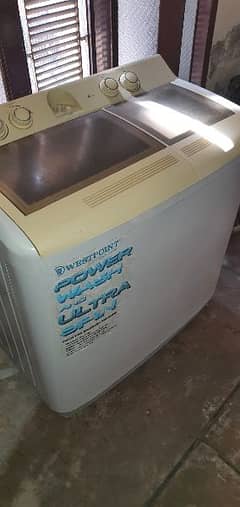 westpoint washing machine & dryer full size conditions 9.5/10 ok