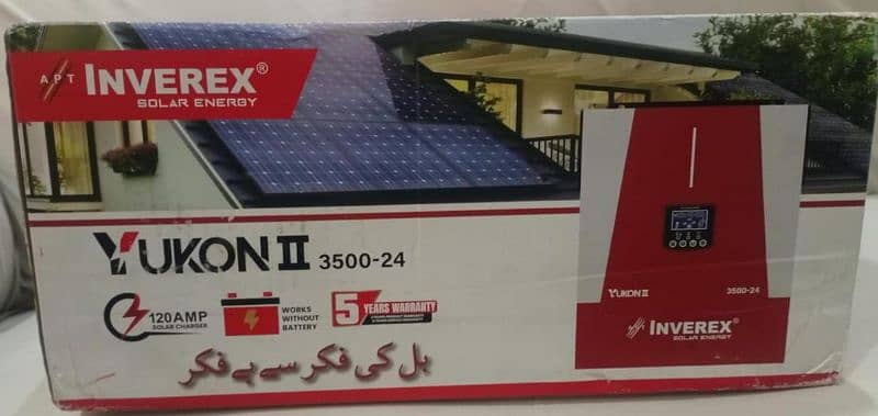 Inverex Yukon ll 3.5 kw solar inverter 3