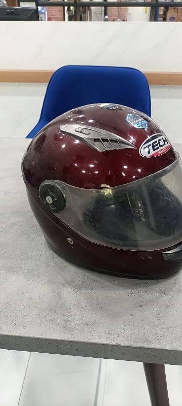 tech helmet . 3