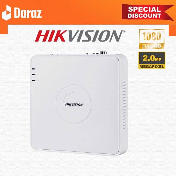 Hikvision 2Mp 4 Camers Package 1