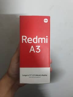 Redmi A3 for sale and exchange