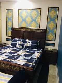 king Bed solid Wooden