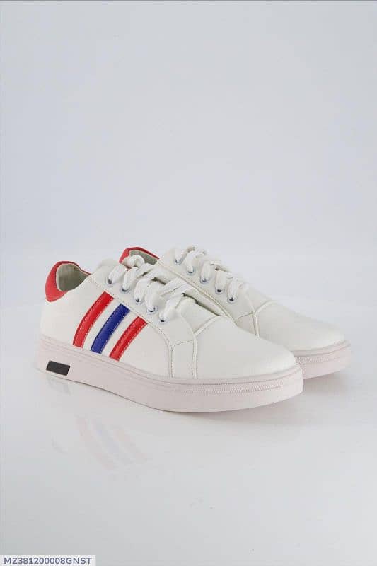 Mens leather casual sneakers 3