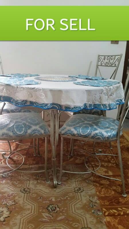 rod iron dining table with glass top 4 chairs 2