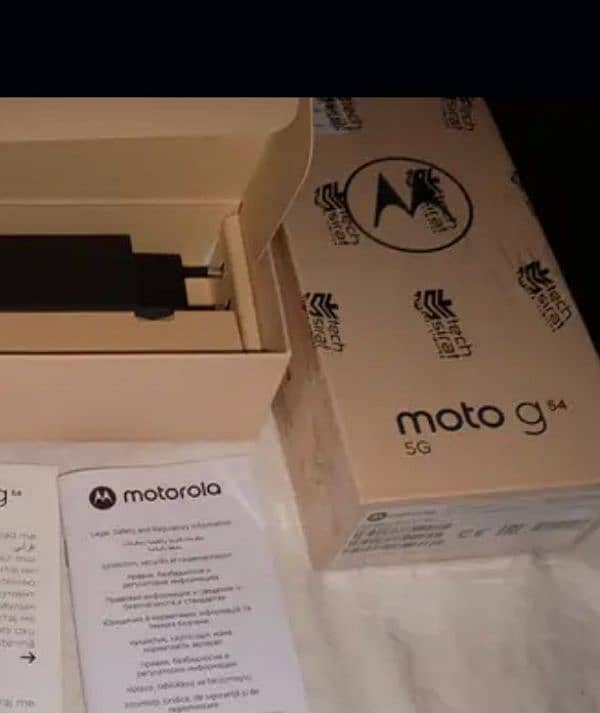 moto g 54 dual sim 5g official pta new condition under warranty 2