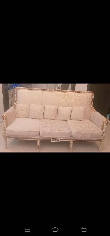 Sofa set 1siter 2siter and 3siter in good condition 0