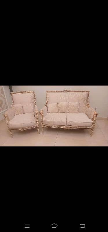 Sofa set 1siter 2siter and 3siter in good condition 1