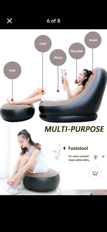 Air Sofa used like a new 6