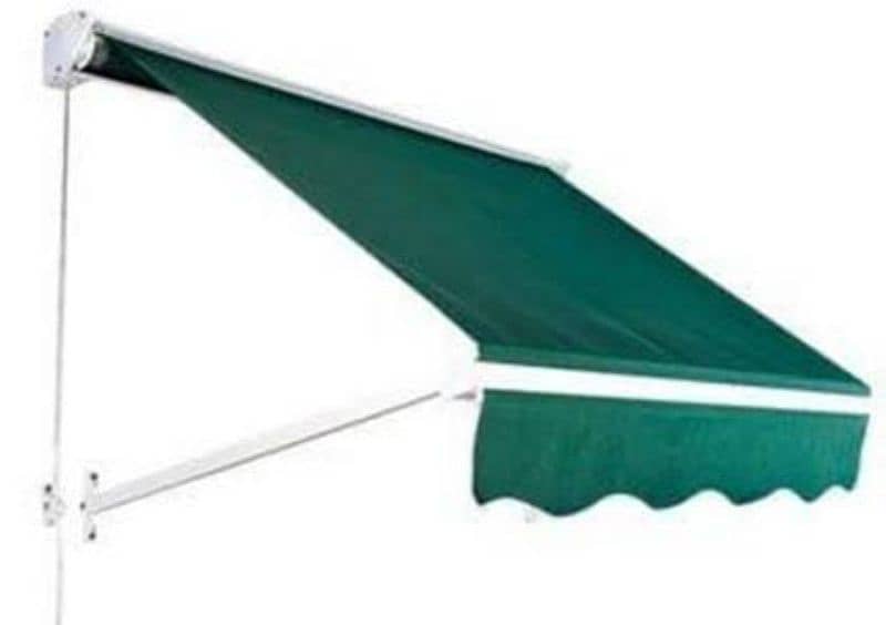 Folding Shade (Parda) for shop 9×8 1