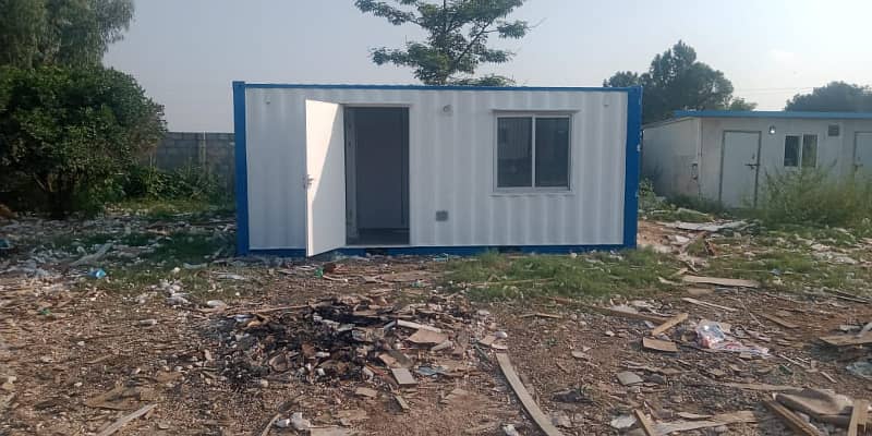 shipping container office container office security cabin portable toilet with tiles 7