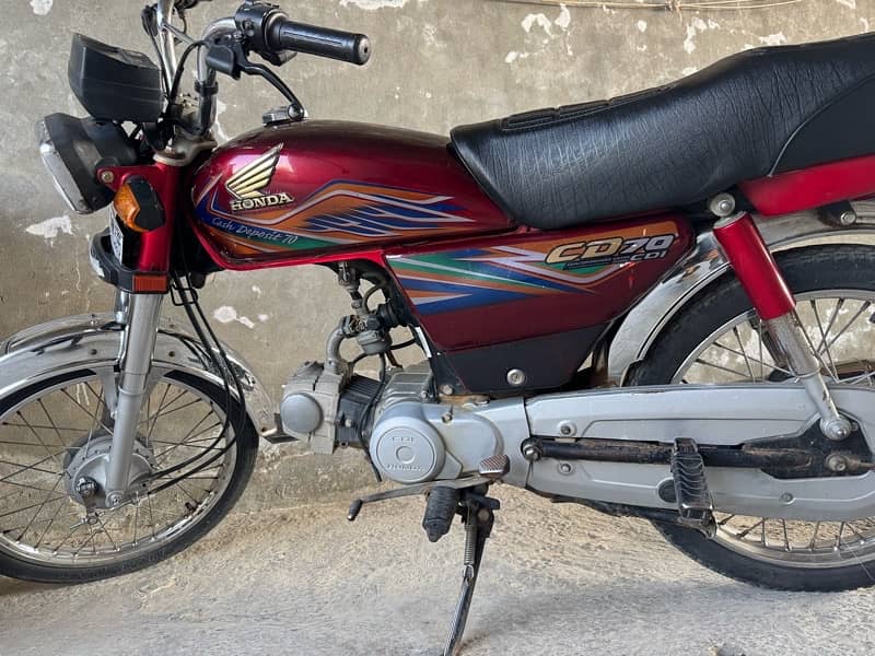 honda cd 70 2022,2021 model only 19000 km drive 0