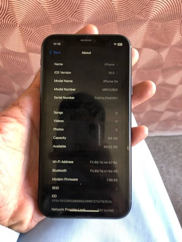 iPhone xr non pta 1