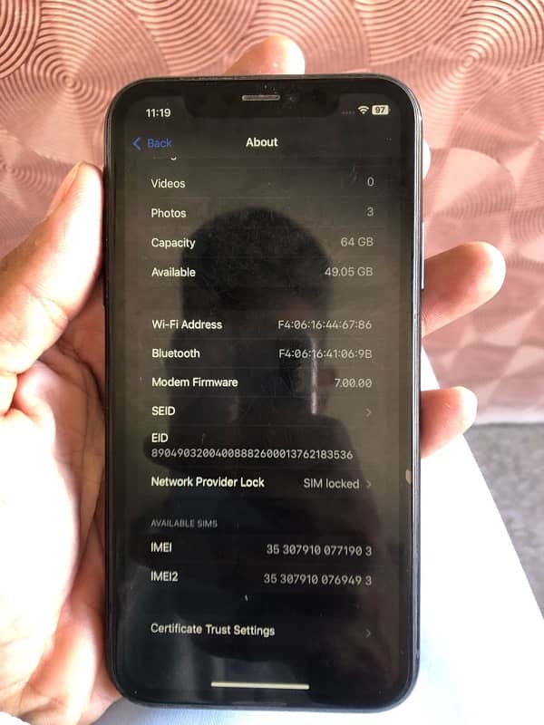 iPhone xr non pta 7