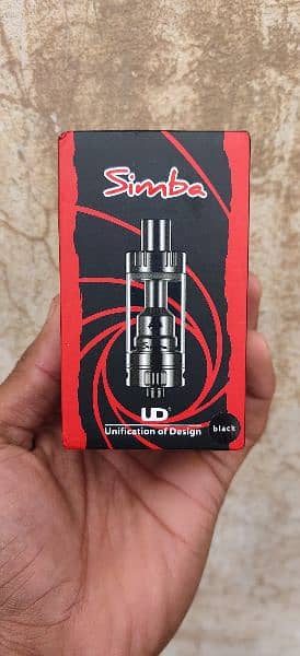 P8 Vape With Simba Original Tank Extra Coil Exchange Possible With Pod 5