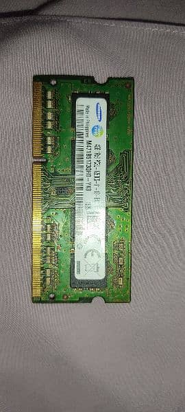 4GB DDR 3 laptop ram Samsung Company 1