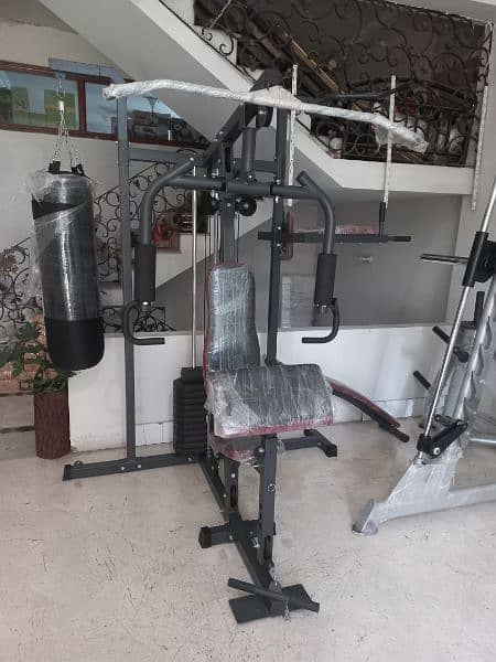 multi function 3 station full body gym and fitness machine 2