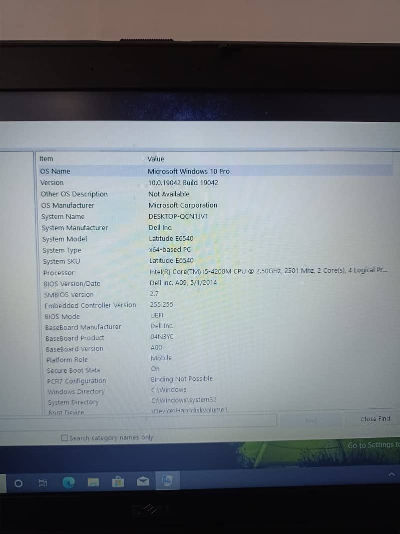 DELL LATITUDE E6540 i5-4th 5