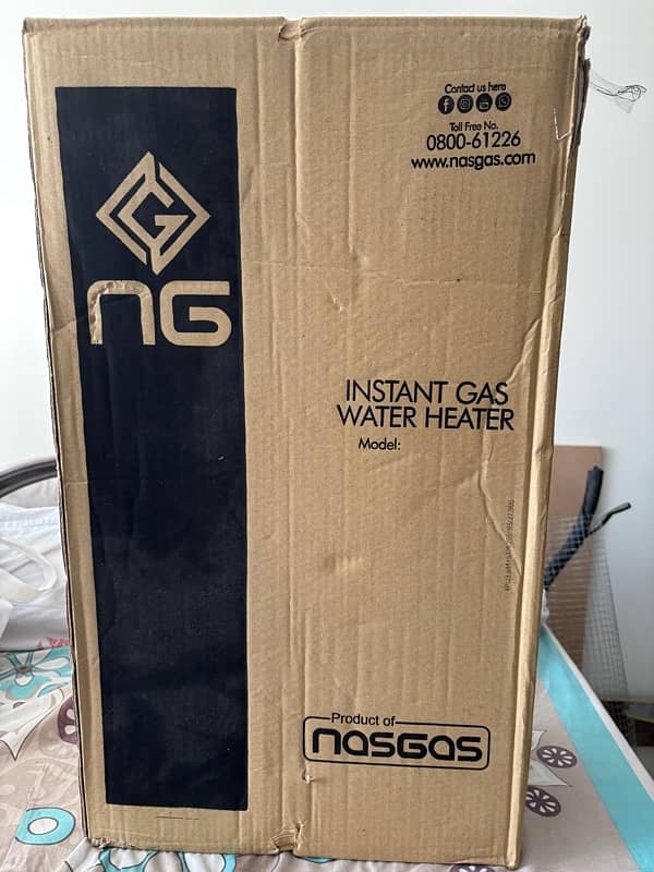 NASGAS Instant Water Gayser 4