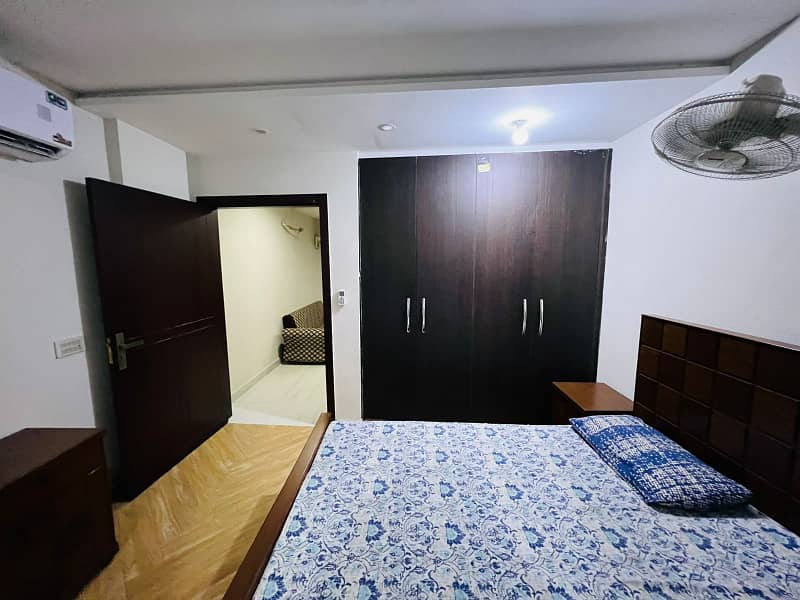 One bed Appartment Full Furnished For Rent Secter D BahriaTown Lahore 1