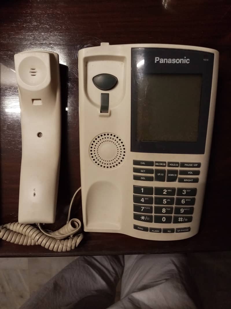 Panasonic Original Telephone Set,  Made in Malaysia, Wide screen 1