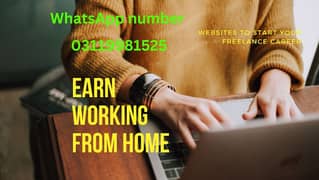 You can earn money at home