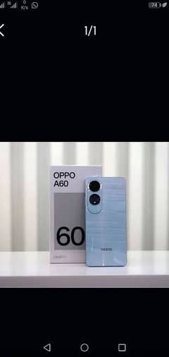 New mobile Oppo A60 jst box opn