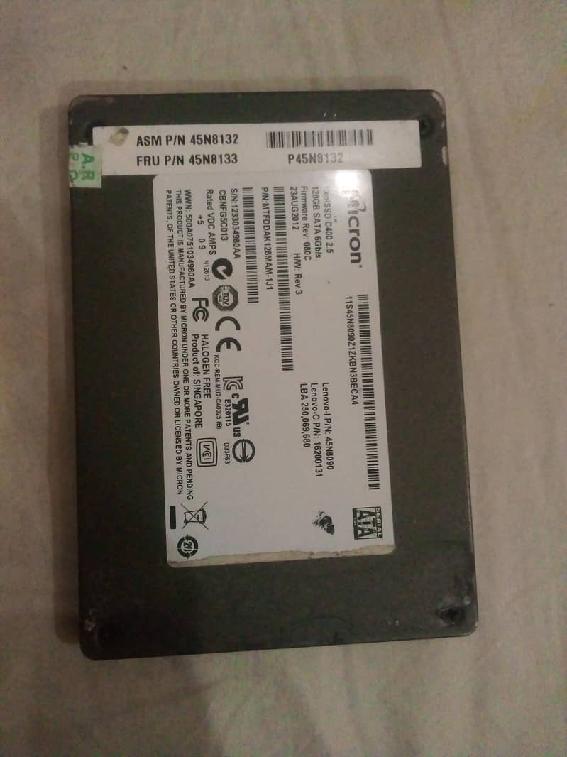 SSD 128gb good health 2