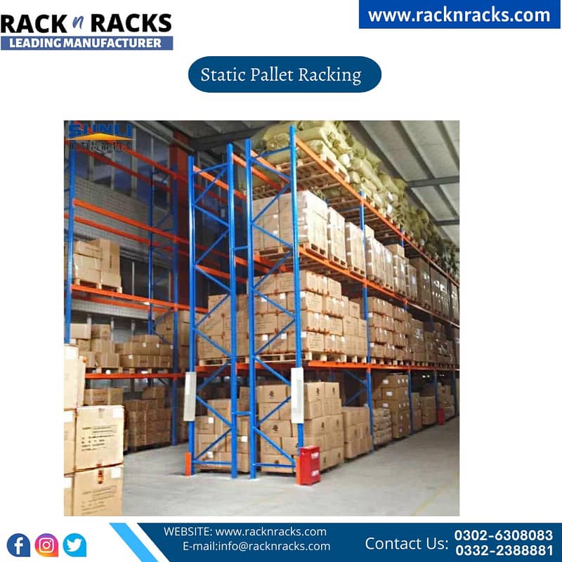 WAREHOUSE RACK | HEAVY DUTY TEXTILE RACK | INDUSTRIAL STORAGE RACK 2