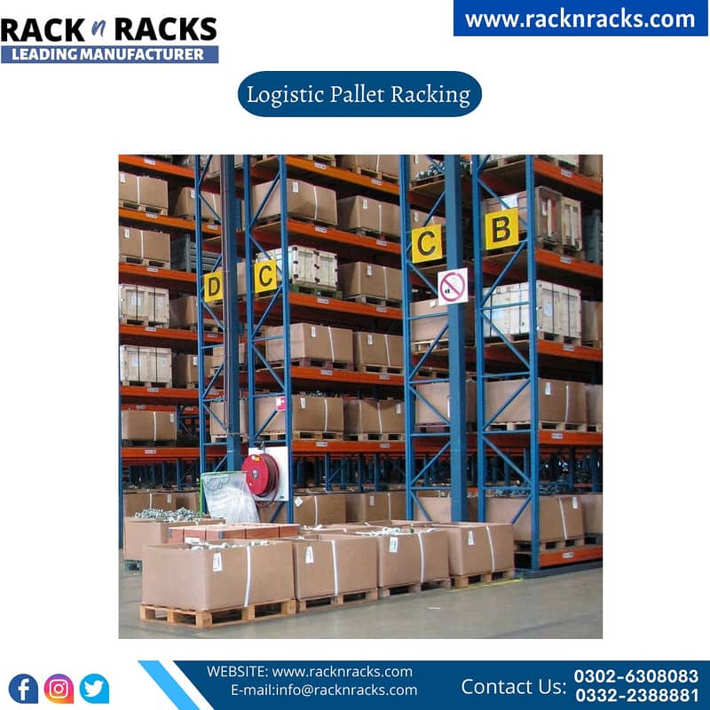 WAREHOUSE RACK | HEAVY DUTY TEXTILE RACK | INDUSTRIAL STORAGE RACK 8