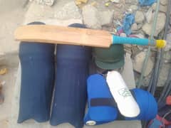 Cricket kit without gloves