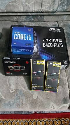 i5 10400F Cpu + B460 Mobo, 16 gb Ram and 256 gb Ssd 0