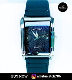 Movado Brand Men Watch with Leather Straps | Order Now | What A Watch